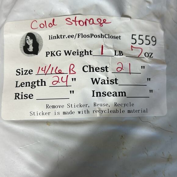 Cold Storage Black Fleece Lined Zip Up Hooded Windbreaker Coat Size 14/16 - Picture 11 of 13